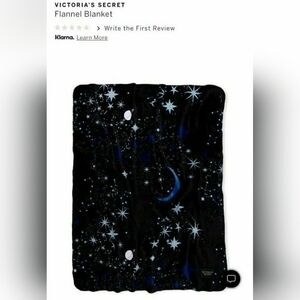 Victoria's Secret Galaxy Sherpa Blanket